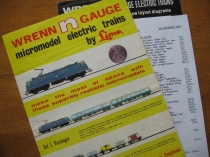 Wrenn Second N Gauge Catalogue N10/5/68-RARE